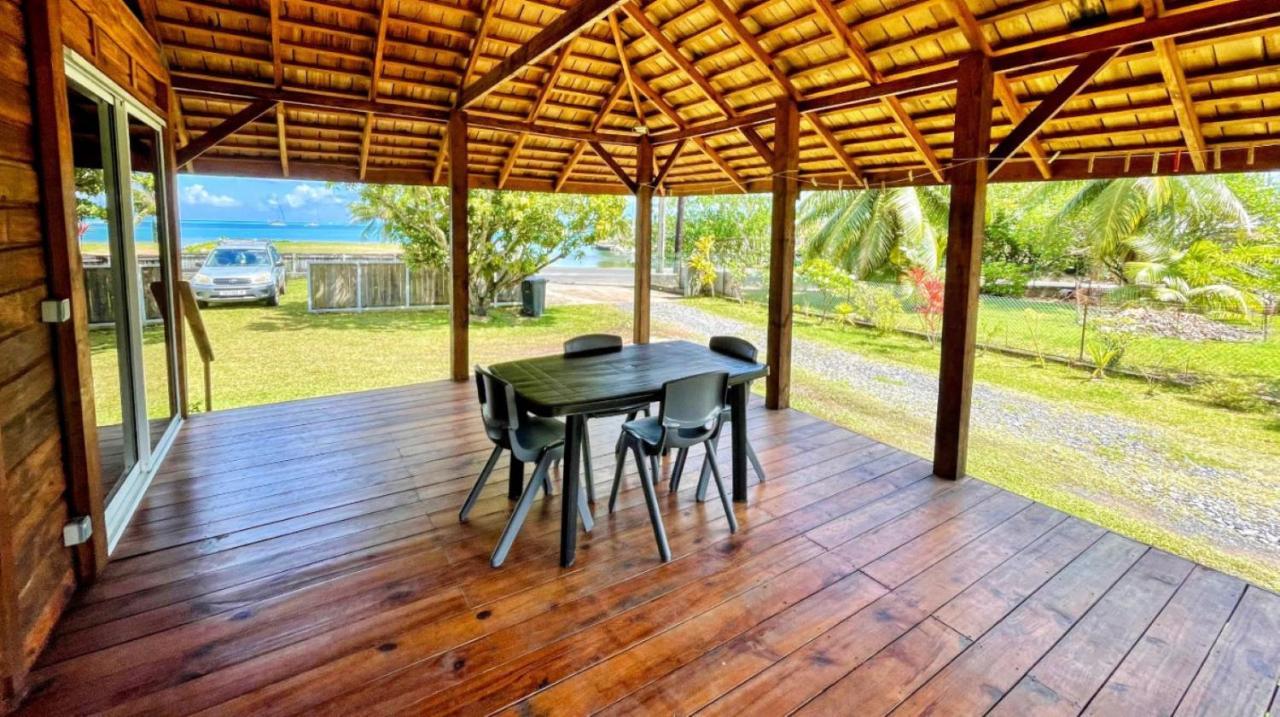 Raiatea - Orion Hoe Bungalow Uturoa Bagian luar foto